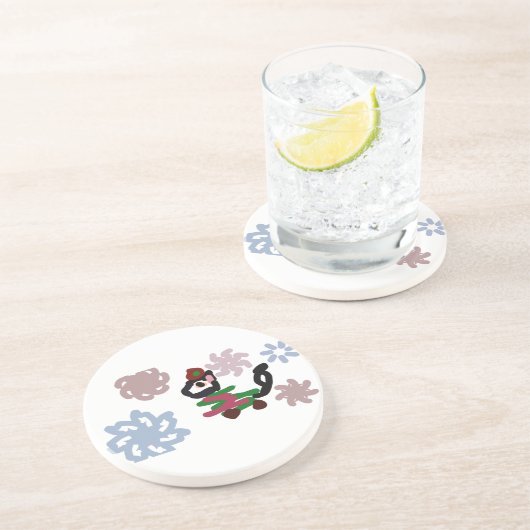 Black cat winter コースター (側面)