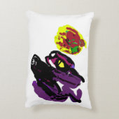 Black Cat yes Autumn アクセントクッション (裏面(縦))