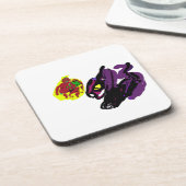 Black Cat yes Autumn コースター (左側)