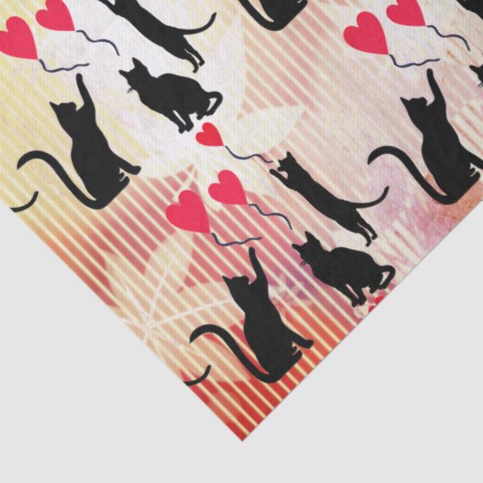 Black Cats And Balloons 薄葉紙 (詳細)
