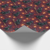  Black Cats, Author Natasha Us   ラッピングペーパー (角)