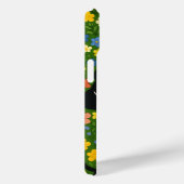 Black Cats | Cute Black Cats Floral Meadow Pattern Case-Mate iPhoneケース (裏面 / 右)