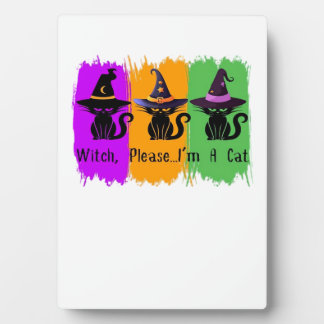 Black Cats In Witch Hats Essential T-Shirt フォトプラーク