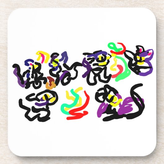 Black  Cats party コースター (正面)