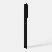 Black Chain Editorial Phone Case iPhoneケース (右側面)