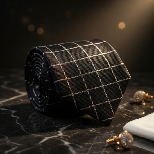 Black Checkered  ネクタイ