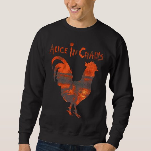 black chicken   スウェットシャツ (正面)