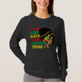 Black Chiropractor African American Chiropractic Tシャツ (正面)