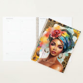 Black Christian woman African American melanin sis プランナー手帳 (ディスプレー)