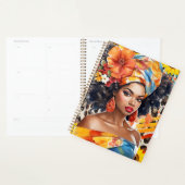 Black Christian woman African American melanin sis プランナー手帳 (ディスプレー)