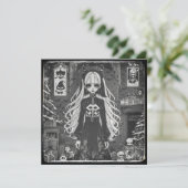 Black Christmas (navideña gris). カード (スタンド正面)