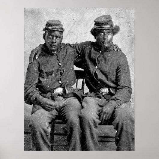 Black Civil War Soldiers, 1860s ポスター (正面)