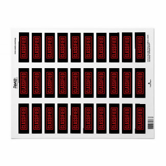 Black Classified ラベル