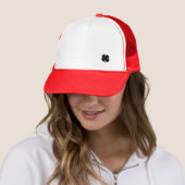 Black Clover white and red foam trucker hat キャップ (インサイチュ)