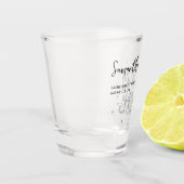 Black Cowgirl Disco Western Bachelorette Party ショットグラス (左)