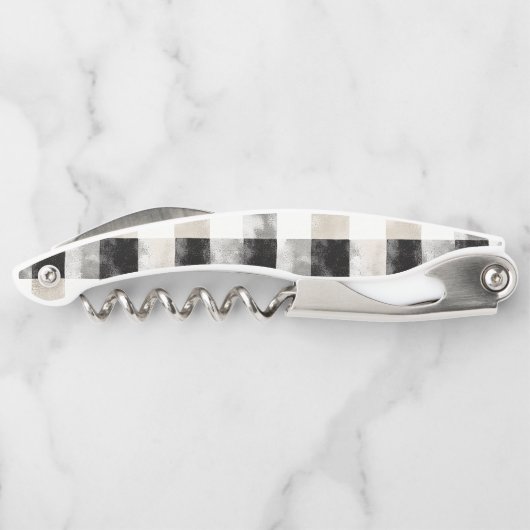 Black Cream Squares ソムリエナイフ (裏面)