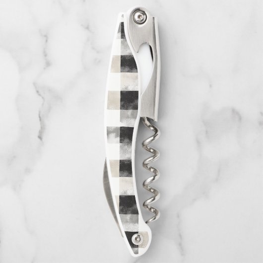 Black Cream Squares ソムリエナイフ (裏面)