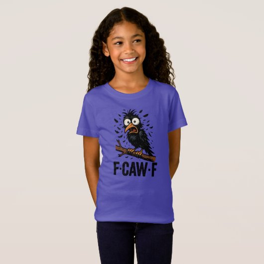 Black Crow - F-CAW-F - Tシャツ (正面フル)