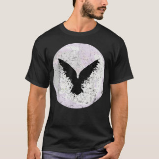 Black Crow Mystical Raven at Full Moon Tシャツ