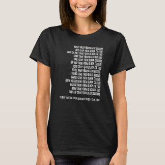 Black Culture DJ来 Producer Sound Deの音楽 Tシャツ