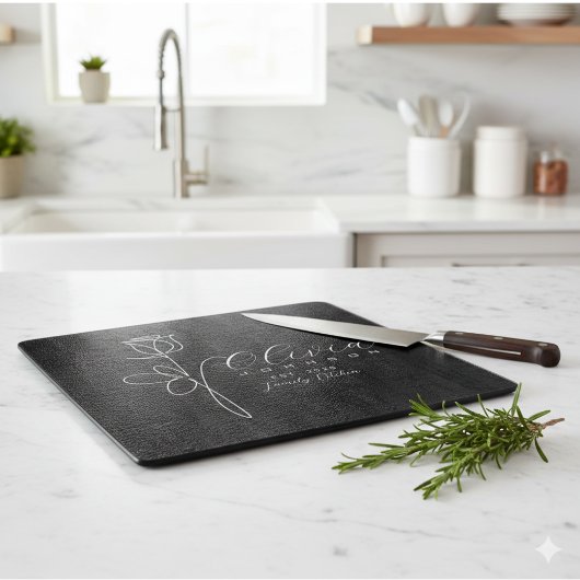 Black Cutting Board カッティングボード