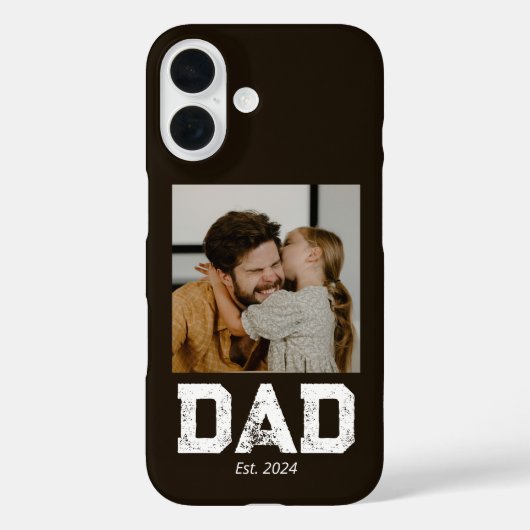 Black Dad Established Bold 3 Photo Case-Mate iPhoneケース (裏面)