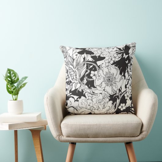 BLACK DAHLIA PILLOW クッション (椅子)