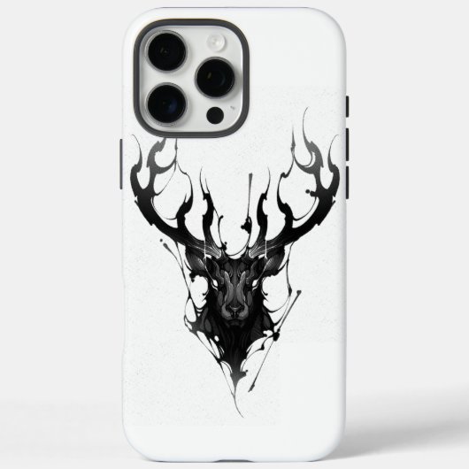 Black Deer for your iphone 16Pro Max Case-Mate iPhoneケース (裏面)