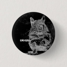 BLACK DEGU 缶バッジ
