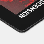 Black Deskmat Dark デスクマット (コーナー)