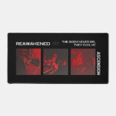 Black Deskmat Dark デスクマット (正面)