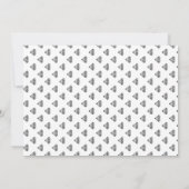 Black Diamond Bridal Shower Invitation 招待状 (裏面)