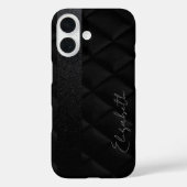 Black Diamond Pattern Case-Mate iPhoneケース (裏面)