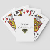 Black Diamond - Playing cards トランプ (裏面)