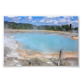 Black Diamond Pool, Yellowstone National Park フォトプリント