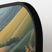 Black Dog Wildflower ピックルボールラケット (左詳細)