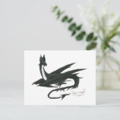 Black_Dragon_by_angel_wolfmeid ポストカード (スタンド正面)