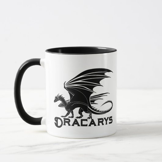 Black Dragon “Dracarys” Power Mug マグカップ (左)