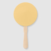 Black Dragon gold round hand fans ハンドファン (裏面)
