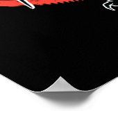 Black dragon, red moon ポスター (角)