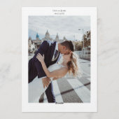 Black Dragon Red Rose Fantasy Gothic Wedding 招待状 (裏面)