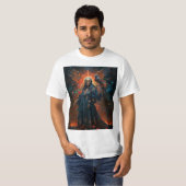 Black Dress Santa Muerte Tシャツ (正面フル)