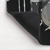 Black Drum Kit: Mousepad マウスパッド (コーナー)
