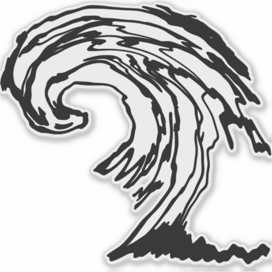 Black Eagle シール (正面)