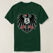 Black Eagle Jagdgeschwader  Tシャツ (デザイン正面)