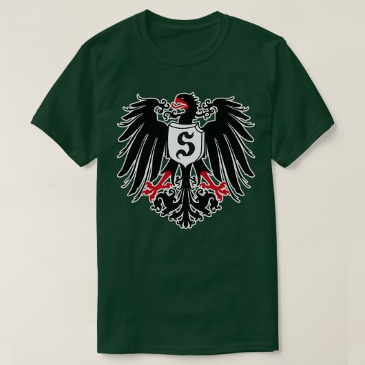 Black Eagle Jagdgeschwader  Tシャツ (デザイン正面)