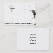 Black Edgeテクスグランジチャ(カラーの追加) 名刺 (正面/裏面)