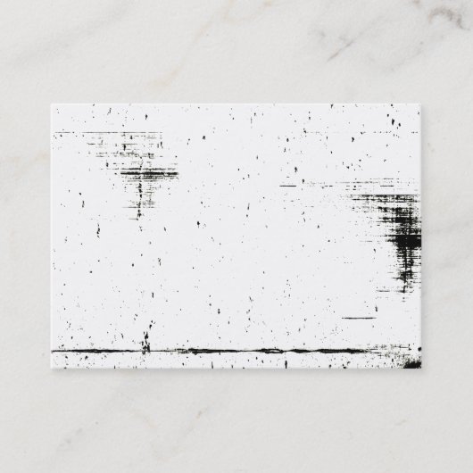 Black Edgeテクスグランジチャ(カラーの追加) 名刺 (正面)