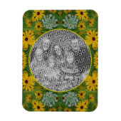 Black Eed Susanデイジー絵を描の写真の追加 マグネット