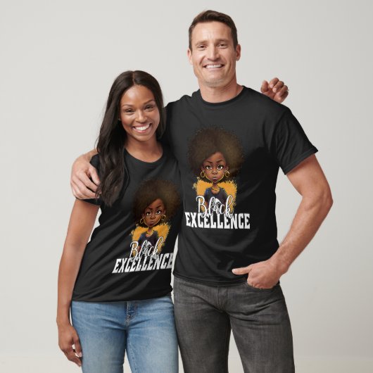 Black Excellence African Pride Black History Month Tシャツ (ユニセックス)
